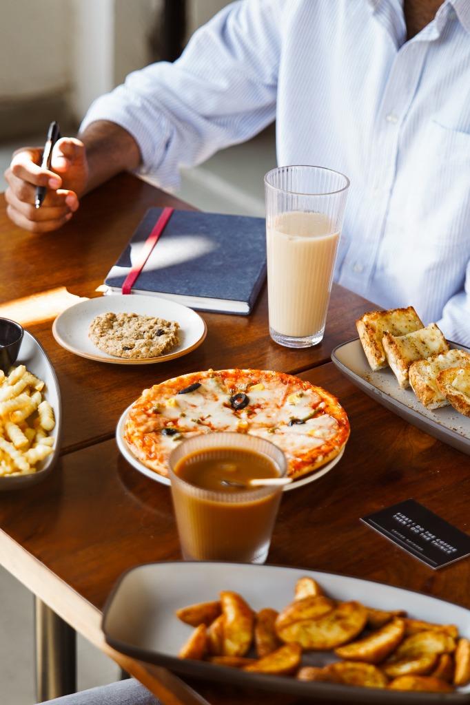 Aesthetic food spread at Coffee Network