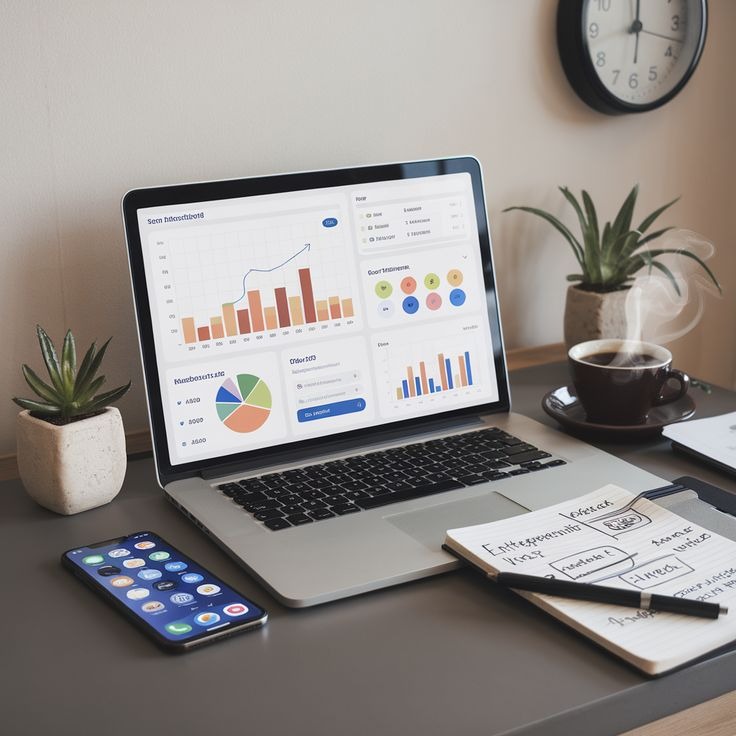 Social Media Analytics Aesthetic